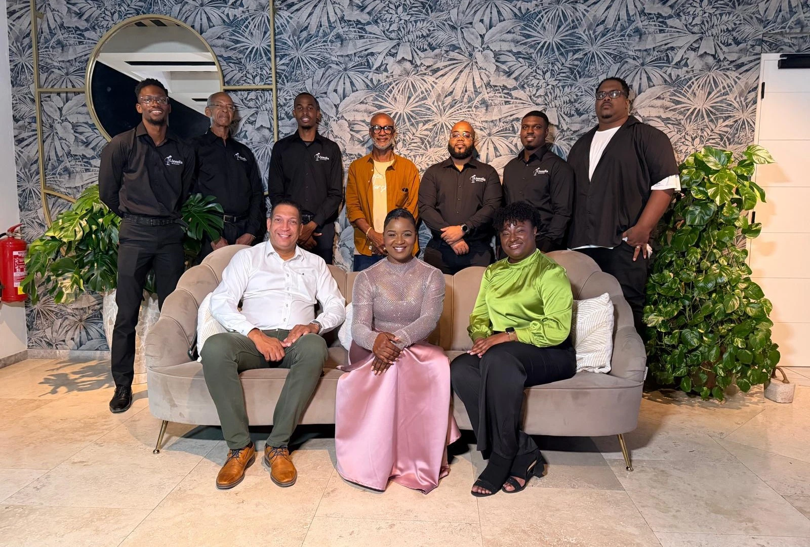 Liesella Ministry Band na un presentashon bibu